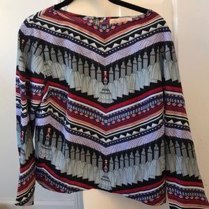 Open Back Long sleeve Mara Hoffman blouse